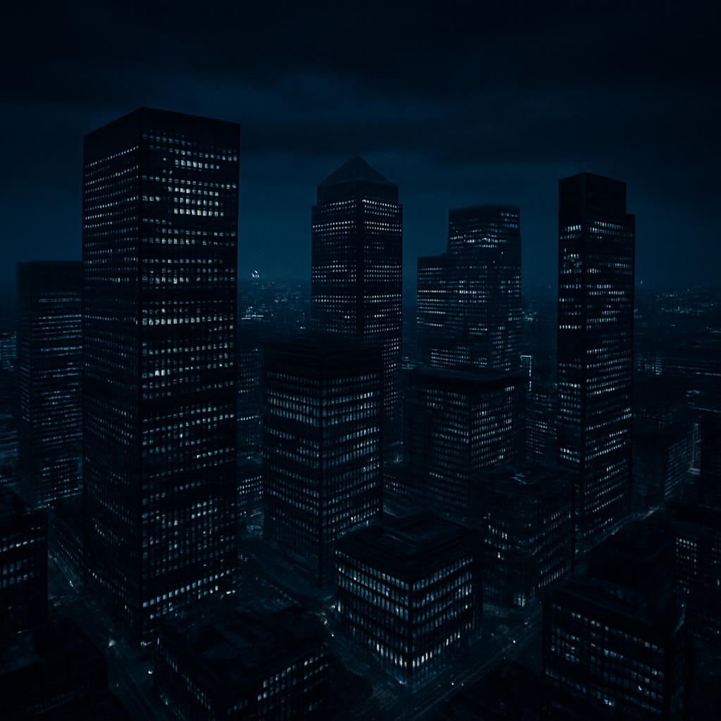 Nighttime cityscape